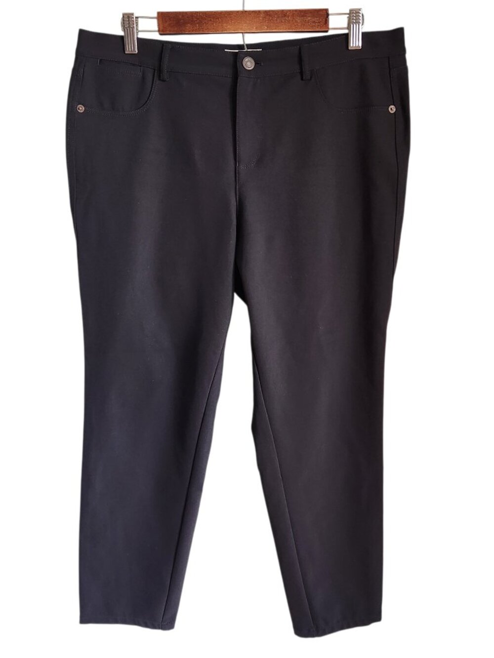 Lafayette 148 New York Pants Black 12 Women's Mercer Pant Career Office